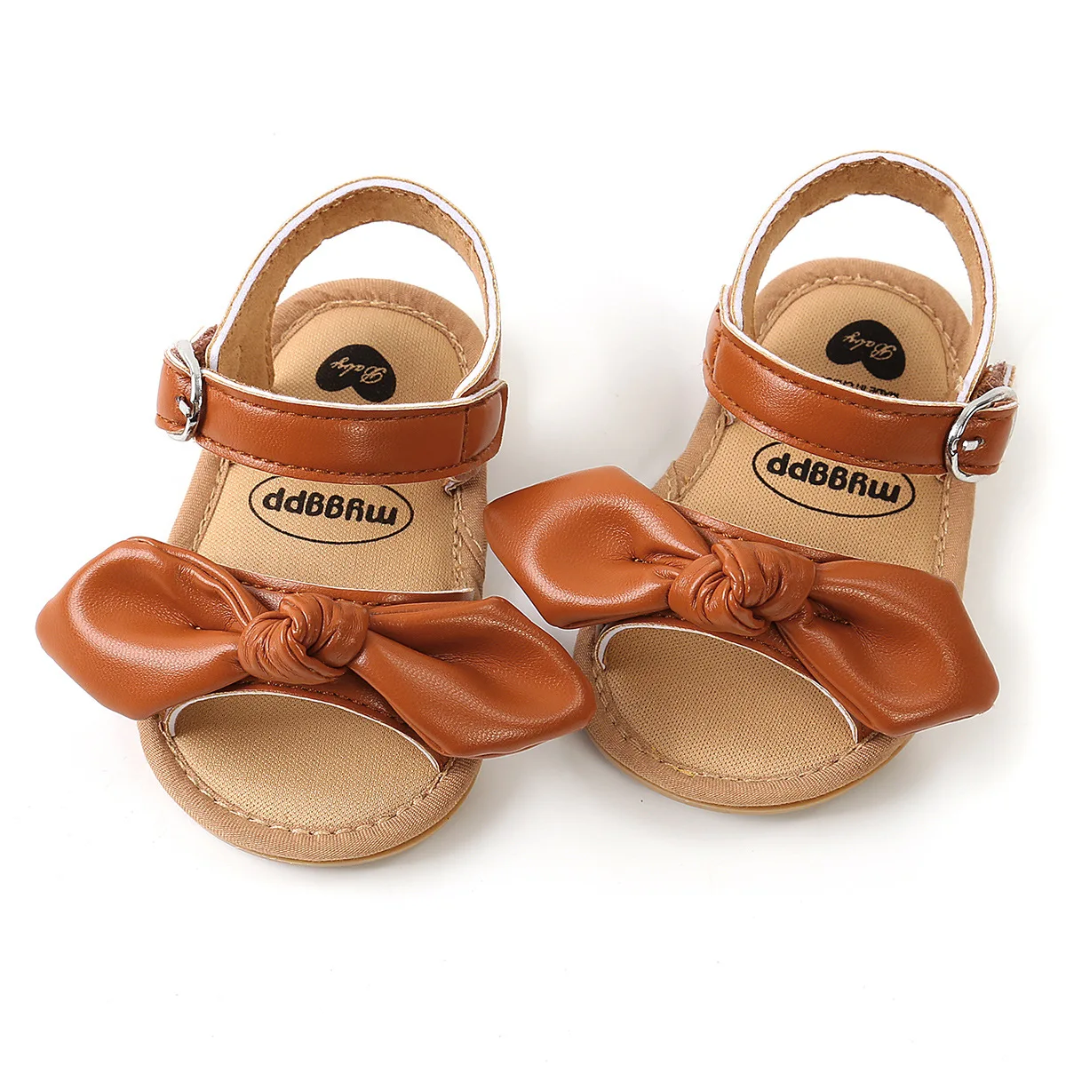 

Summer Butterfly-knot Casual Baby Sandals Girls Non-slip Soft Flat Beach Sandals First Cool Walking Shoes