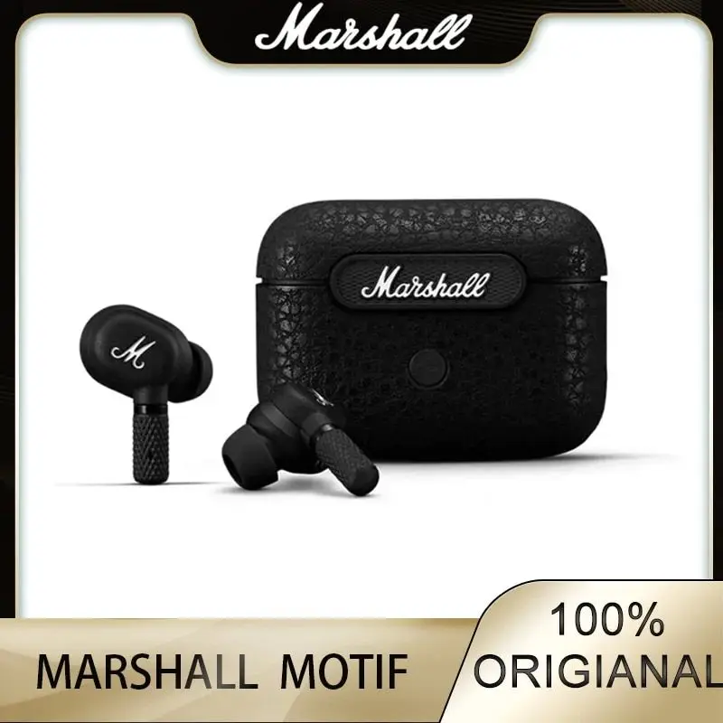 

Наушники Marshall MOTIF ANC True Bluetooth 5,2, наушники-вкладыши с активным шумоподавлением, водонепроницаемые наушники HKversion