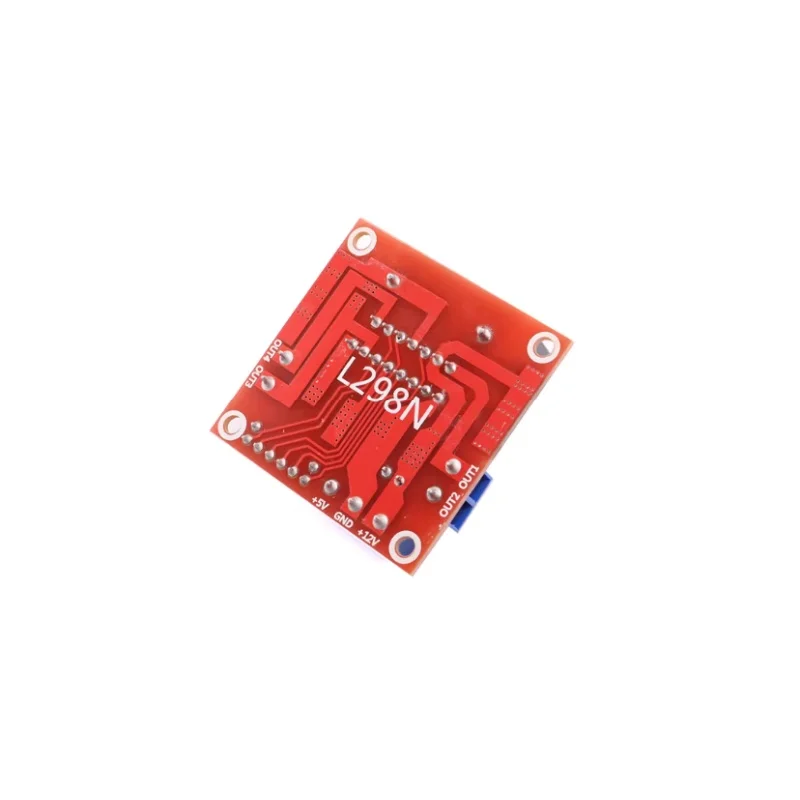 2PCS L298N DC 모터 드라이브 스테퍼 모터 지능형 자동차 모터 제어 모터 드라이버 보드 모듈 L298N
