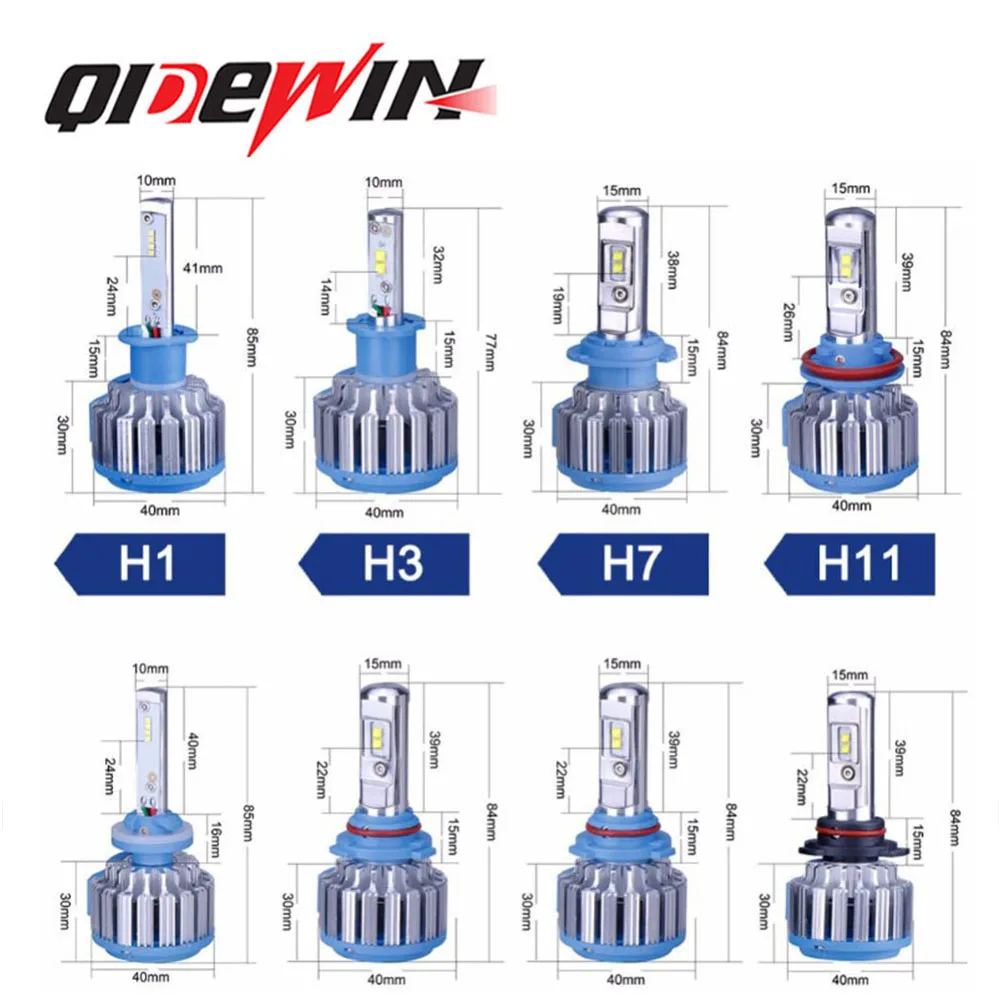 LED Car Headlights LED Car Lights LED Lights LED Bulbs LED Headlights T1 Led Headlight 70W H4 H1 H3 H7 H11 9004 9005 9006 9007 881 6000K 7000LM Car Light Fog Lamp H13 Canbus Turbo Led Bulb White
