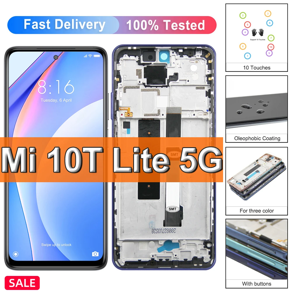 Batería BM4W para Xiaomi Mi10T Lite 5G De 4820mAh (Original Nuevo