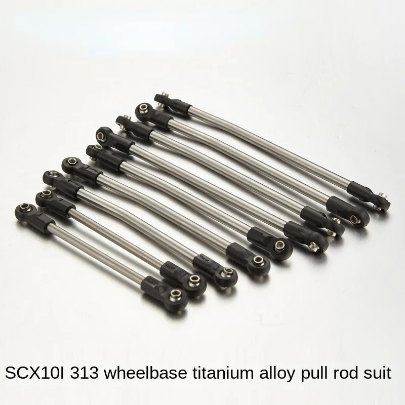 

Scx10 90046 313 Wheelbase Titanium Alloy Pulling Rod Set Rock Crawler