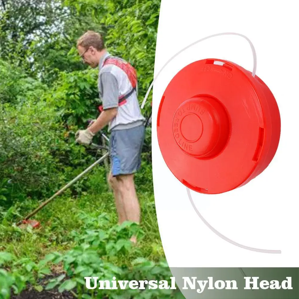 

Universal Nylon Brush Mower Bump Spool Grass Trimmer Lines Garden Strimmer String Head 2 Cutter Saw Line Thread