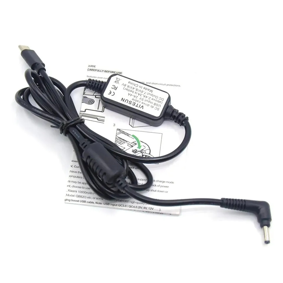 Ricambio Fotocamere Nikon Kit Adattatore Alimentazione CA EH-5/EH-5A Per Nikon - Compatibile Con D3100, D3200, Coolpix P7000, Ecc. Alimentazione Diretta Fotocamera - Foto 10