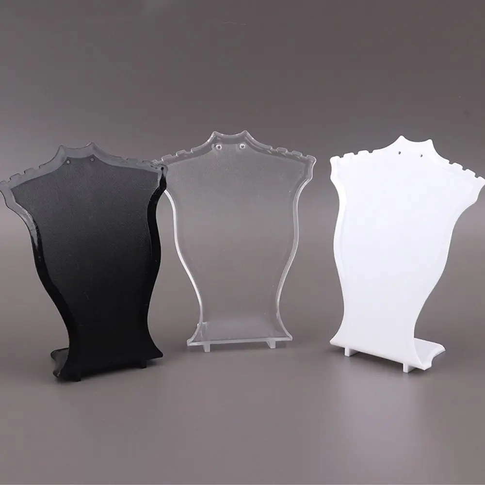 

Acrylic Jewelry Holder Storage Rack Mannequin Pendant Model Showing Stand