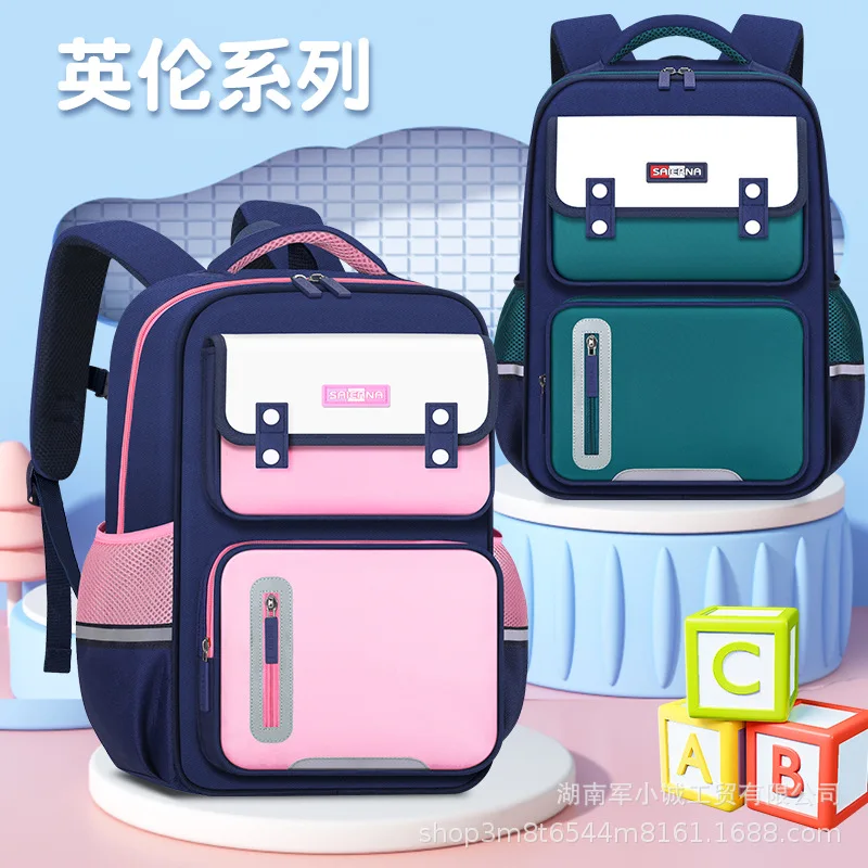 

Orthopedic Primary Schoolbag School Bags for Girls Kids Backpack Large Capacity Waterproof Lightweight Book Bag Mochila Infantil