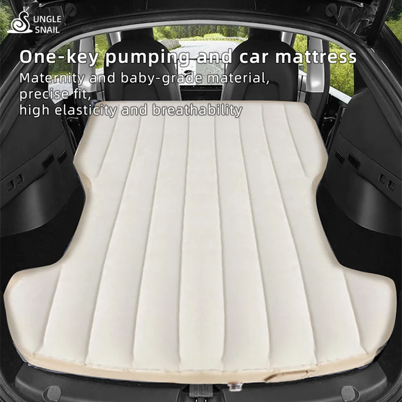 Tesla self-inflatable mattress model ya sleeping mat modely3 camping equipment sleeping artifact inflatable trunk Inflatable pad