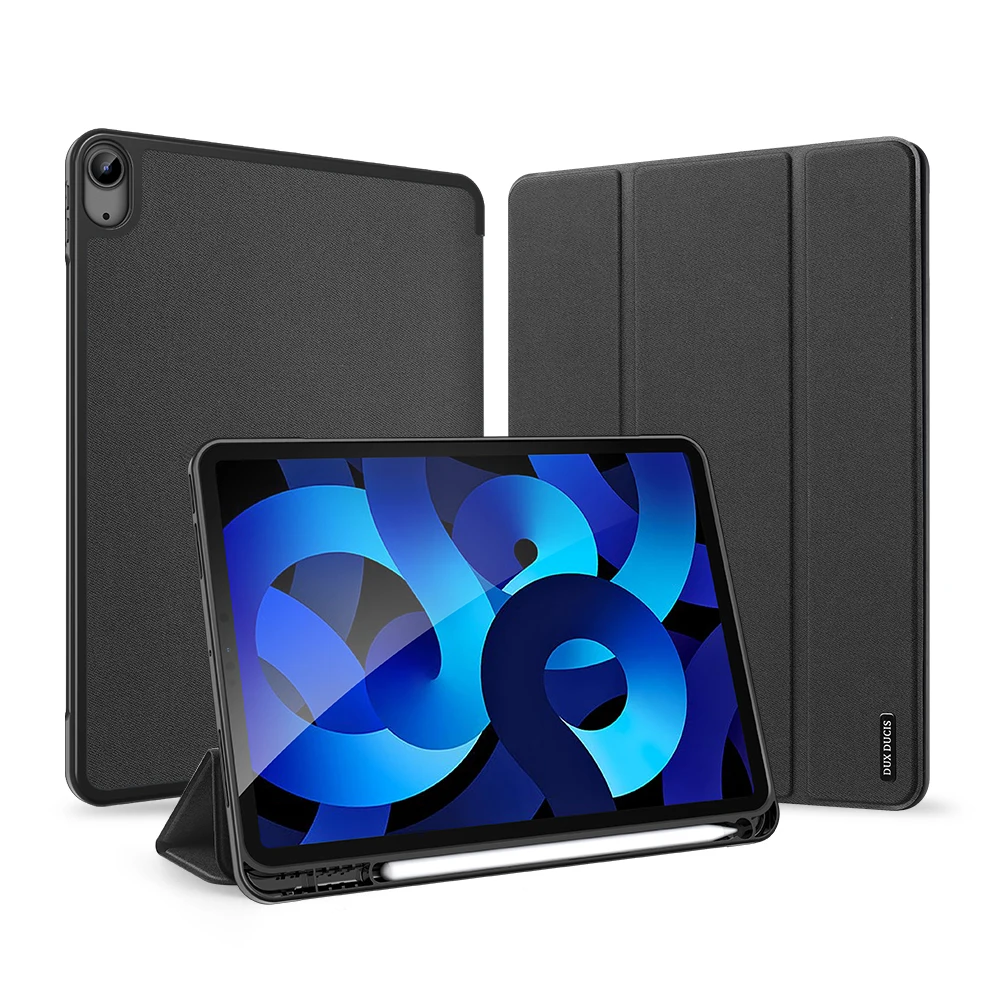 Premium Trifold Stand Tablet Case with Stylus Holder & Auto Sleep Wake Function