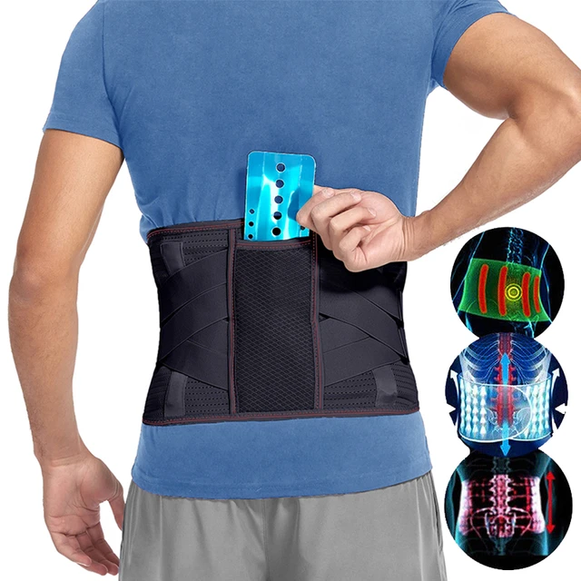 Corsé ortopédico para hombre, cinturón de soporte para la espalda, faja  para Fajas Lumbares ortopédicas, protección para la columna vertebral,  entrenador de cintura - AliExpress