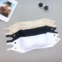 Soutien-gorge invisible sans couture pour femme, bustier sans bretelles, sous-vêtements respirants enveloppés sur la poitrine, nouvelle collection 2