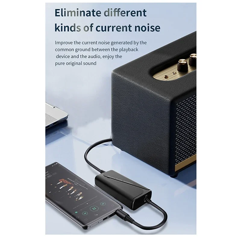 New M29 Audio Ground Isolator 5.4 Bluetooth Receiver Common Ground Noise Filter Stereo Current Noise Eliminator