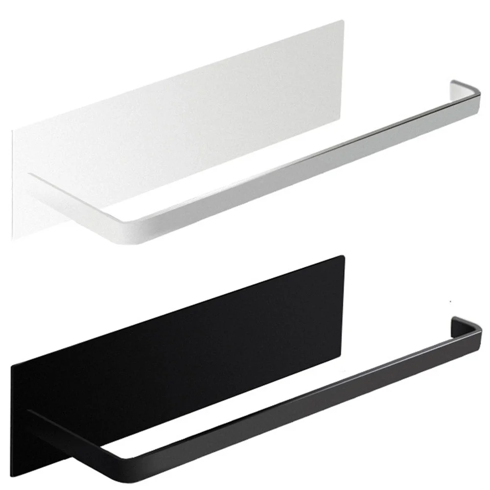 Magnetic Paper Towel Holder Paper Towel Rack Wall Mount Bar Rack Strong Magnet Backing Metal Tissue Stand for RV Bathroom towel rack