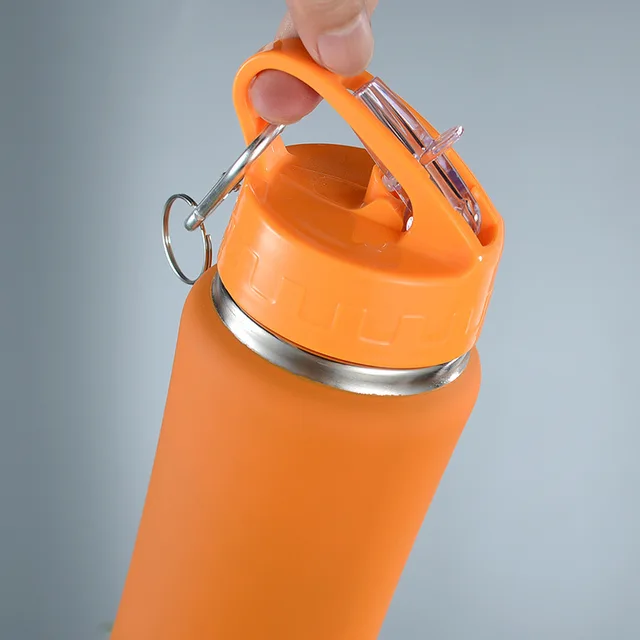 600ml Insulated 304 Stainless Steel Water Bottle with Straw, High Quality Fitness & Cycling Bottle, Perfect Gift for Men Women 3