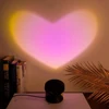 Sunset Light Love Projector Night Light Sunset Projection LED Desk Lamp Bedroom Atmosphere Rainbow Light Decorative Light 4