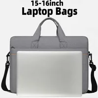 Sac à main Durable pour ordinateur portable 15-16 pouces, housse pour ordinateur portable, pochette à bandoulière pour Lenovo HP Dell Asus Samsung 1