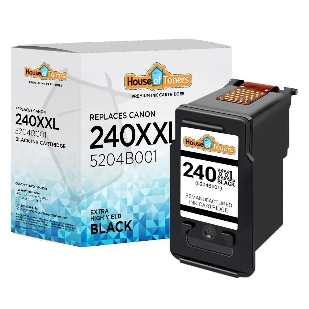 PG240XXL PG240 Black Inkjet Cartridge for Canon PIXMA Series MG4220 MX459 MX512