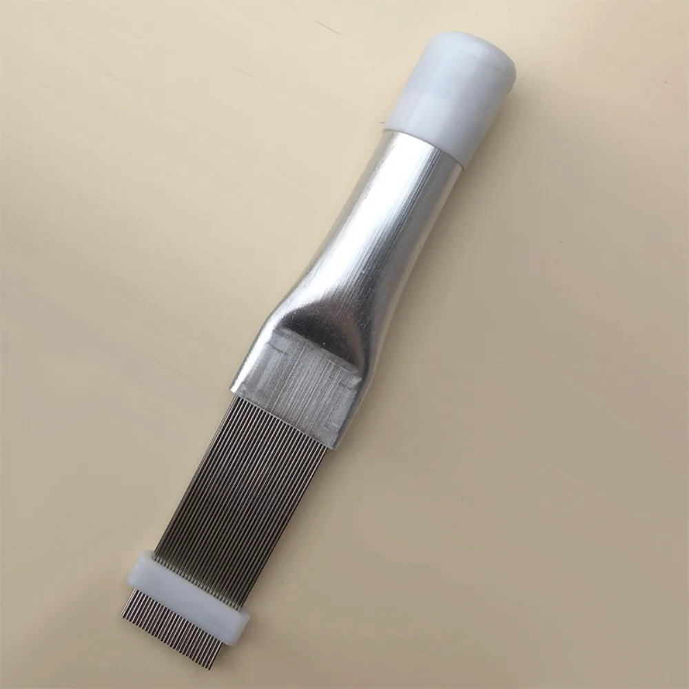

Air Conditioner Cleaning Brush Durable Evaporator Metal Fin Brush Stainless Steel Fin Comb Whisk Brush Home