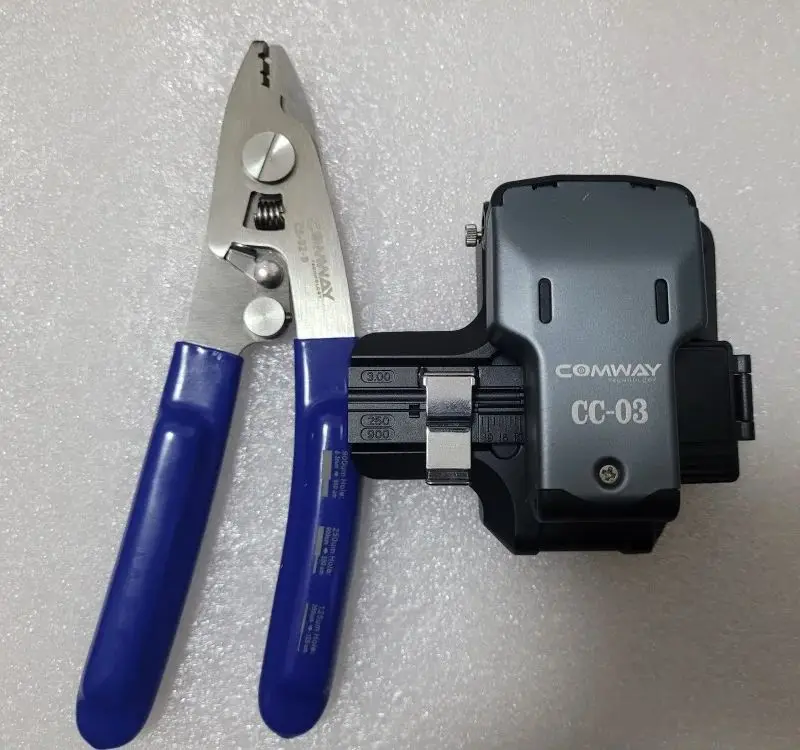 COMWAY CC-03 tek adımlı Fiber Cleaver yüksek kaliteli Fiber Cleaver