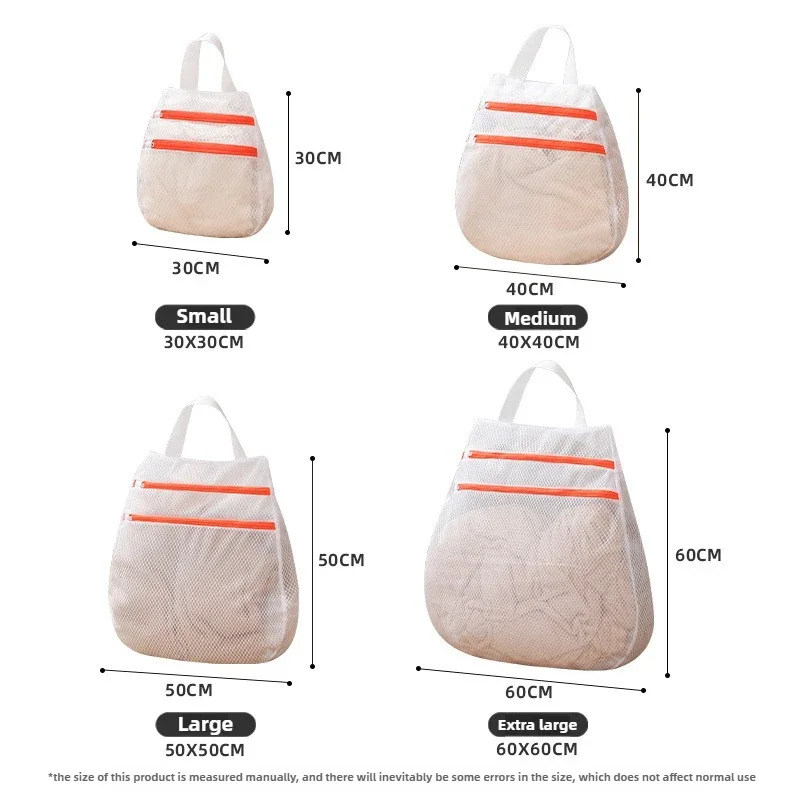Laundry bags Large Capacity Storage Hanging Bags Double layer anti deformation sweater and underwear bra protective Laundry net 6