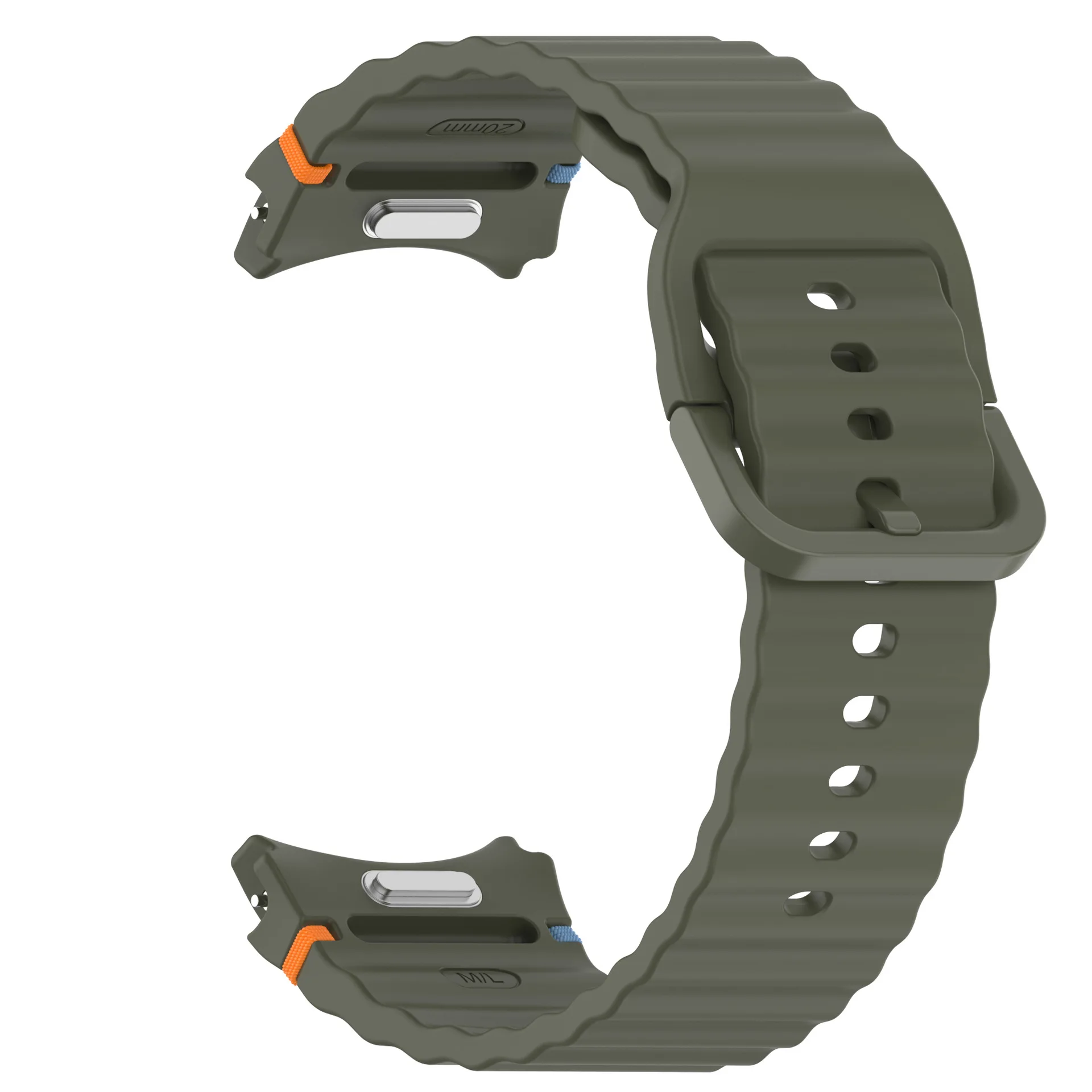 Seamless Quick Release Silicone Watch Strap - Versatile Design