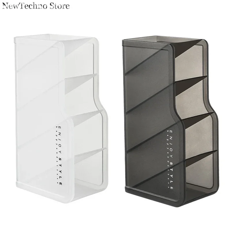 Multifunctional Creative Desktop Organizer Pen Holder Makeup Storage Box School Office Accessories Stationery Organizers