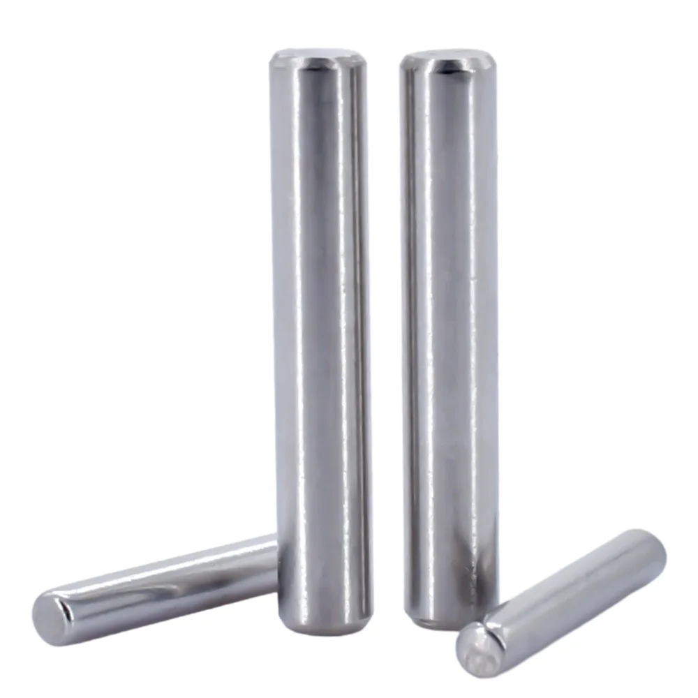 Cylindrical Locating Dowel Pin M1 M1.5 M2 M2.5 M3 M4 M5 M6 M8 M10 304 Stainless Steel GB119 Fixed Shaft Pins Round Solid Rod cylindrical locating dowel pin