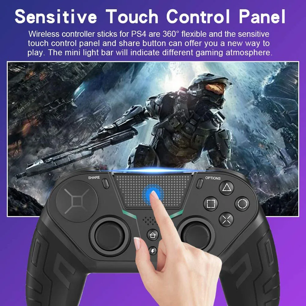 The Latest Version Q300 FOR PS4 Bluetooth Wireless Game