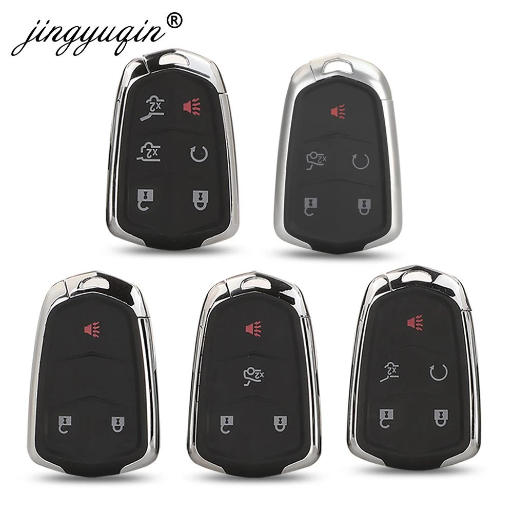 New Key Fob Remote Shell Case For a 2009 Cadillac Escalade w/ 6 Buttons New Key Fob Remote Shell Case For a 2009 Cadillac Escalade w/ 6 Buttons