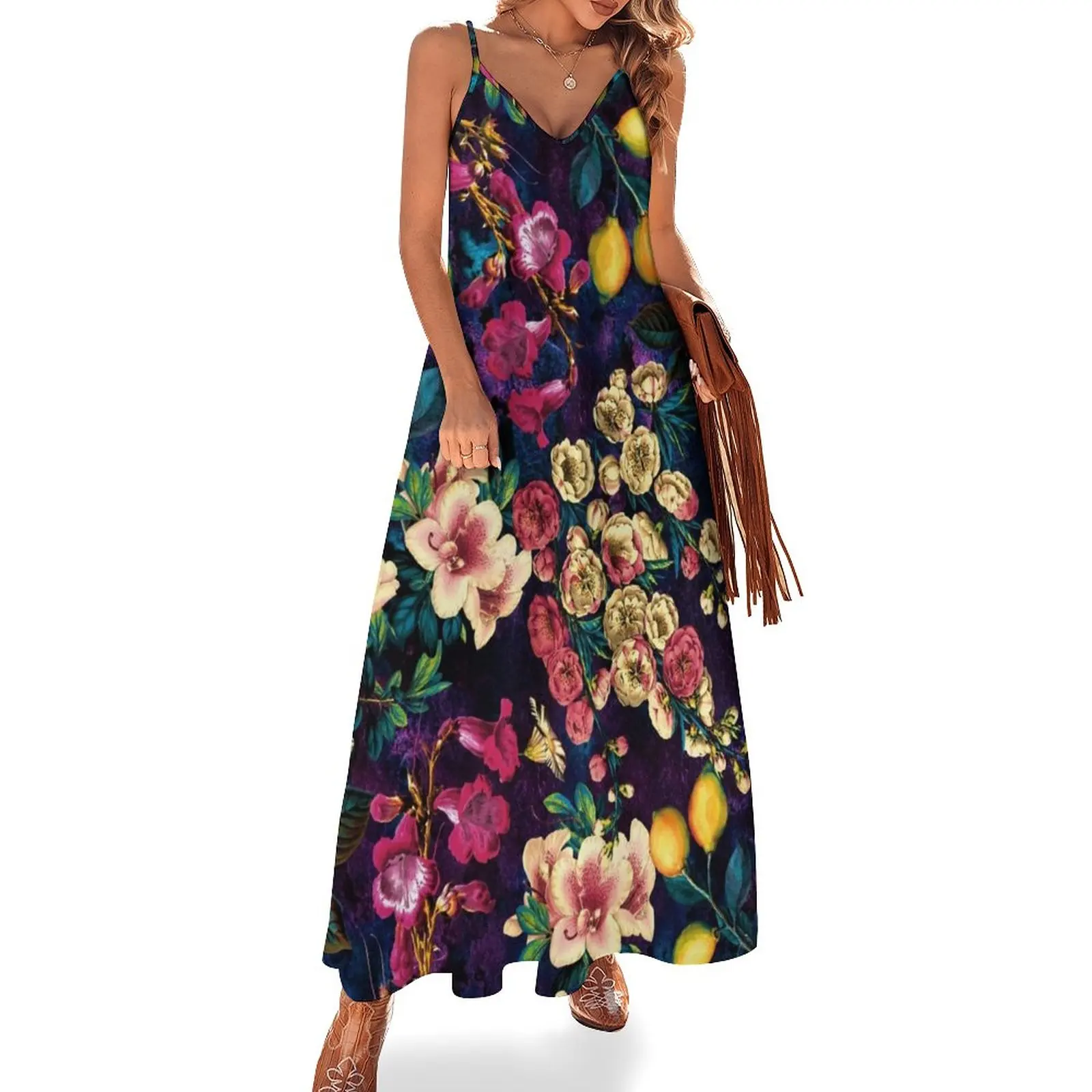 

NIGHT FOREST XXII Sleeveless Dress wedding dresses for woman Summer dresses for women