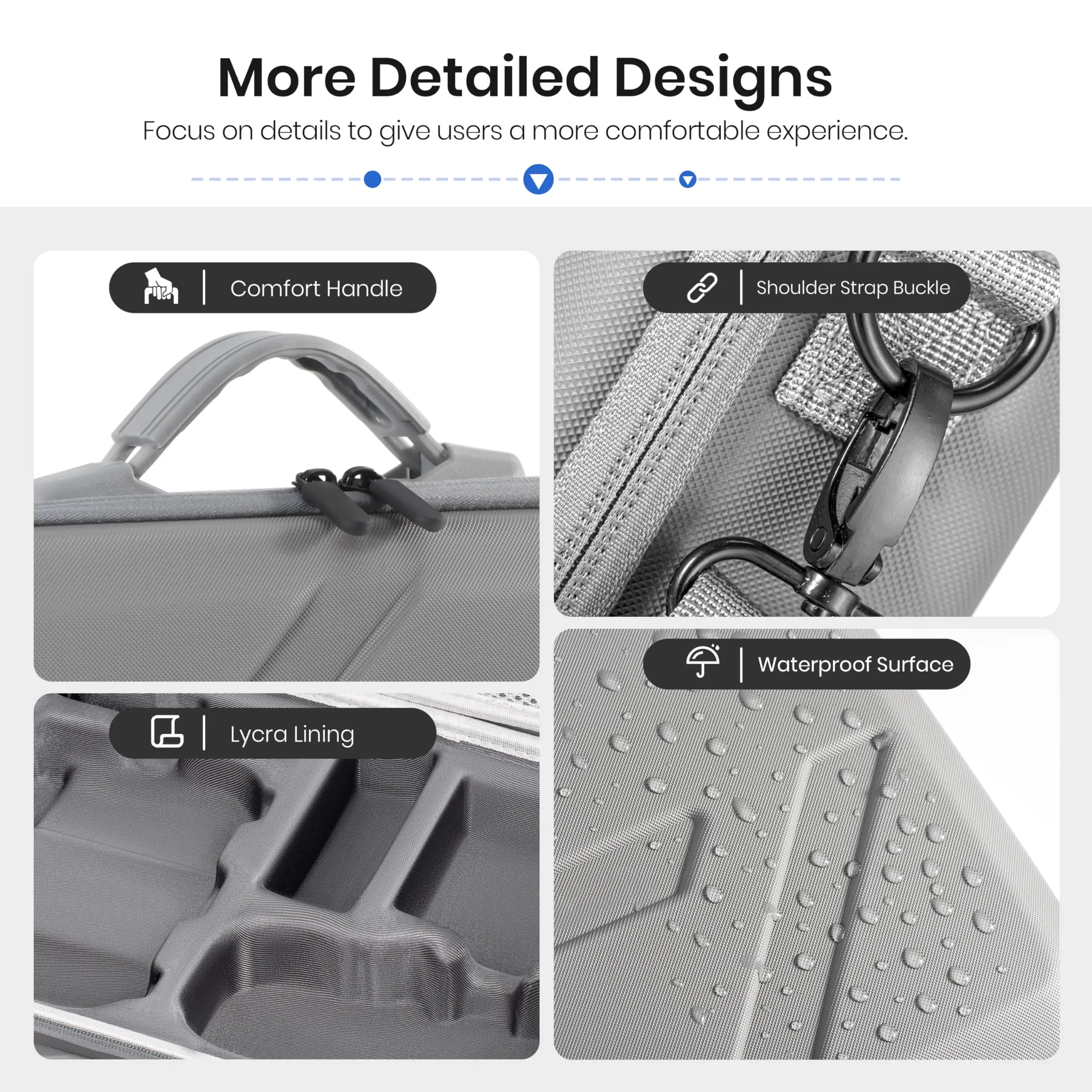 Étui de transport rigide pour DJI Mini 5 Pro, sac de voyage antichoc et imperméable