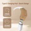 Rechargeable Hearing Aids, Digital Noise Cancelling, Sound Amplifier, USB Charging Hearing Device, True Hearing Aid For Seniors, 6