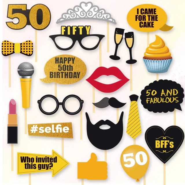 21pcs-40-50-60-year-old-black-gold-photo-props-men-and-women-s-birthday-parties-taking-photos-holding-paper-props-aliexpress