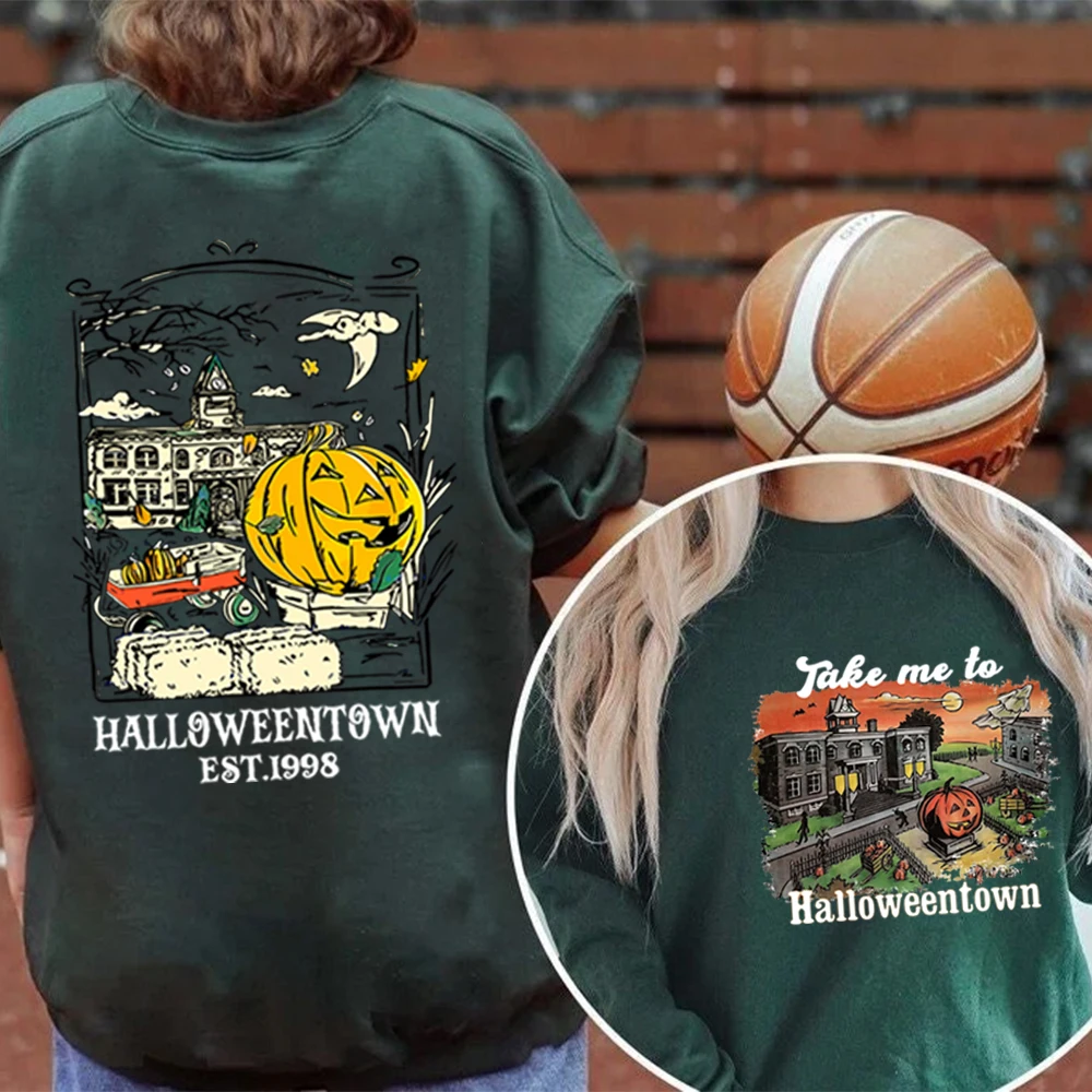 

Halloween Hoodie Halloweentown University Est 1998 Sweatshirt Harajuku Women Men I Am Kenough Hoodies Sudaderas