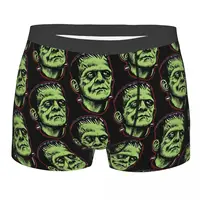 Frankenstein Men Boxer Briefs Underpants Horror Movies Highly Breathable High Quality Gift Idea 1