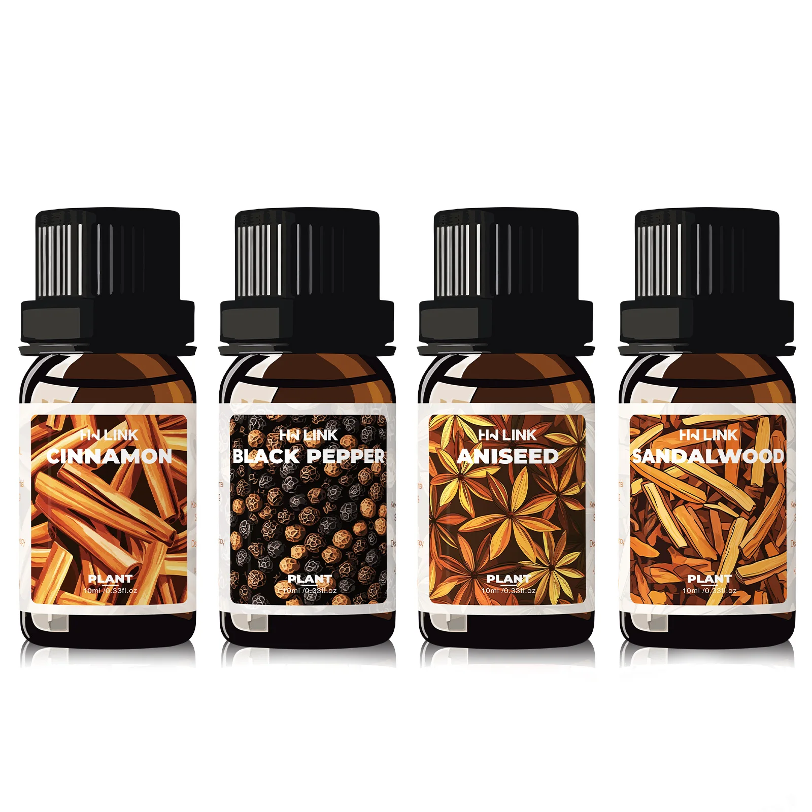 Natural Essential Oils For Aromatherapy And Candle Making Set_voghion.com