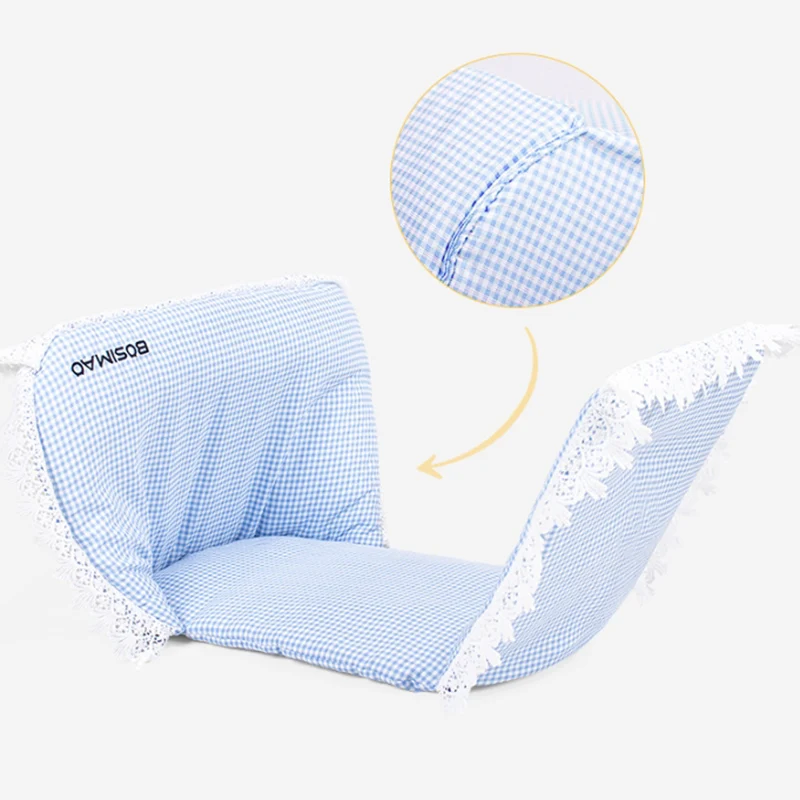 Pet Stroller Anti Dirty Pad Cat Dog Mats Inner Pad Double Sided Soft Lace Edge Fitting Cushion