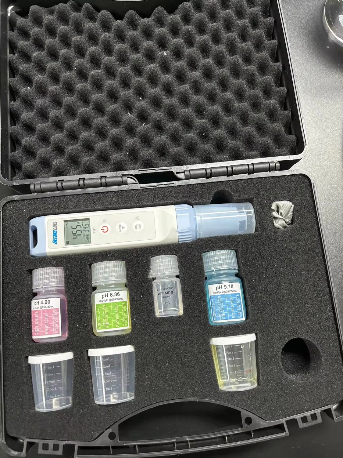 IKEME 계량기 디지털 수영장 수족관 수경 식수 수질 모니터 테스터, TDS/EC/염분/온도/ORP/Res/ph, 7 in 1, 인기 제품