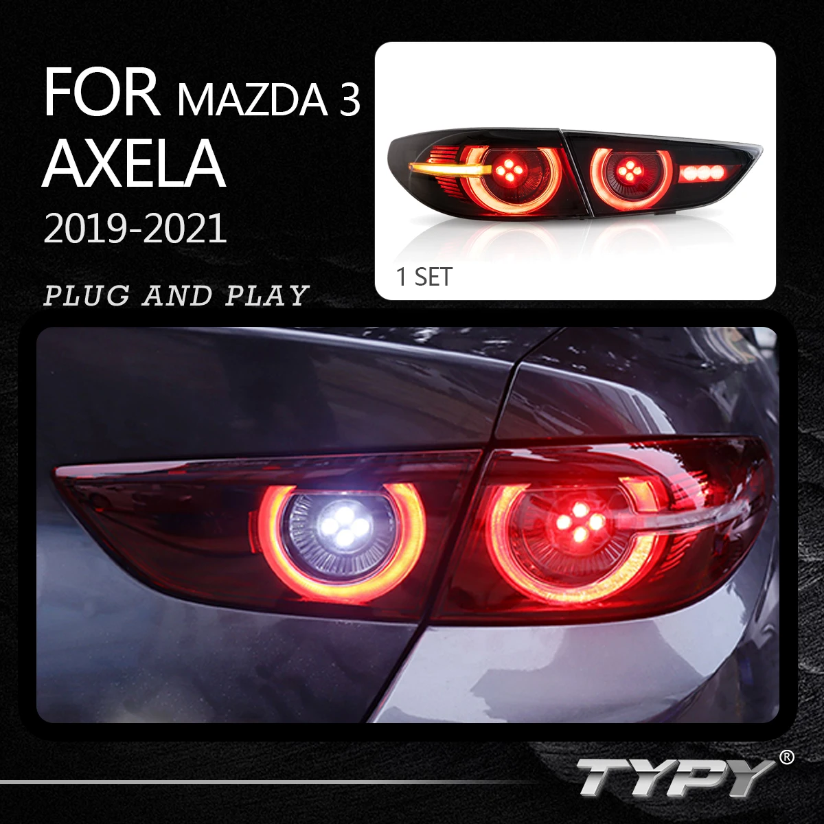 

Задние фонари для Mazda 3 Axela Sedan 2019 2020 2021