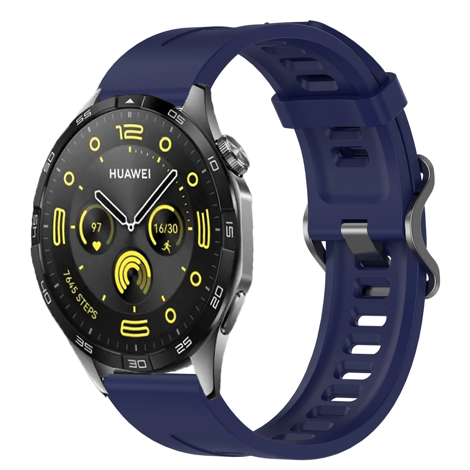 Silicone Sport Wrist Strap - 22mm Universal Watch Band Bracelet