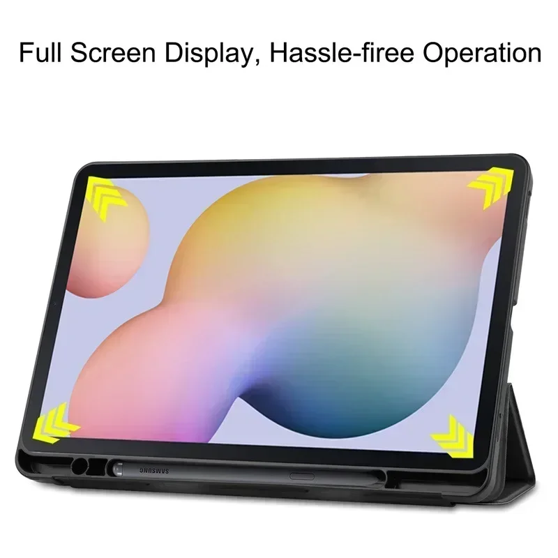 Capa para Samsung Galaxy Tab s6 Lite 104 Tampa do Suporte Suporte do Lápis Sm-p613 P615 P610 P619 2023 2023 - Imagem 4