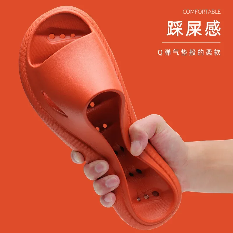 

T314Men's sandals for men's summer indoor home household bathroom bath anti-slip thick-soled slippers for women's summer