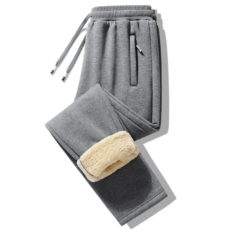 Men's Cold Storage Special Pants, Windproof Warm-Keeping Pants, Cotton-padded Trousers, Berber Fleece-Lined Trousers