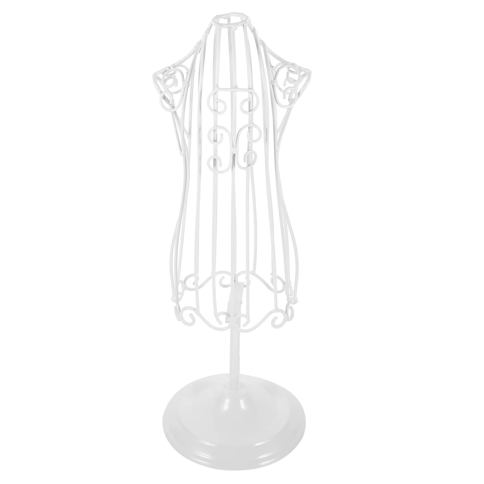 

Iron Mannequin Stand Cat Apparel Hangers Holder Dress Model Clothes Display Rack Kitten Body
