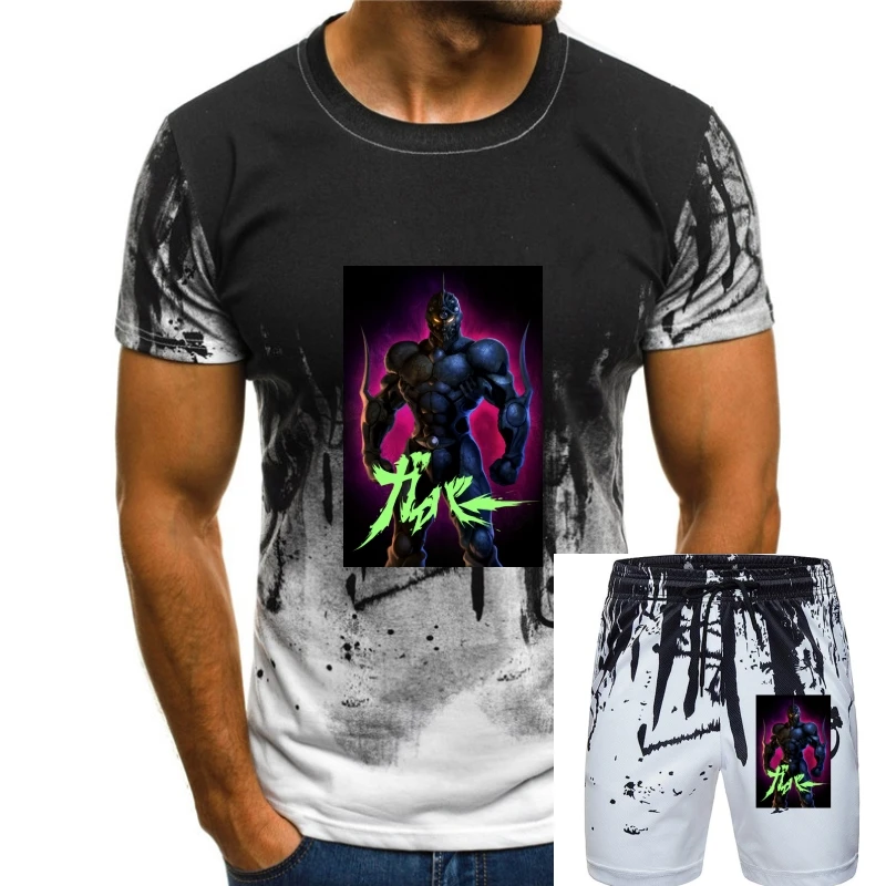 

Рубашка Guyver The Bioboosted Armor манга MenT Черная Размер S M L Xl Xxl