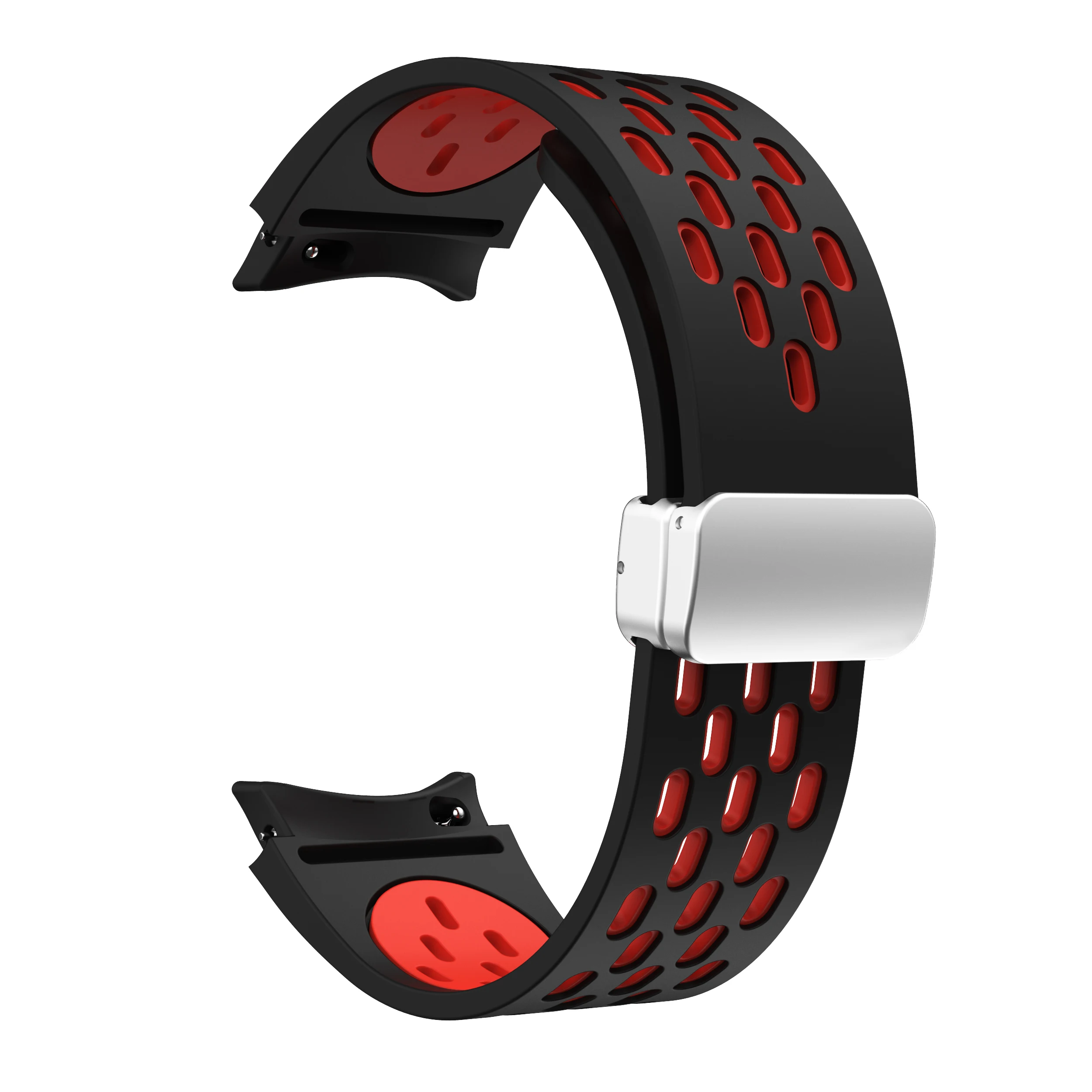 Magnetic Buckle Silicone Strap with Seamless Design