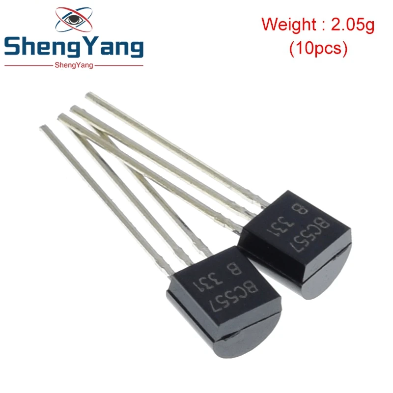 TZT 50/100/300PCS BC557B BC557 Spannungsregelungsmodul – Detail 1
