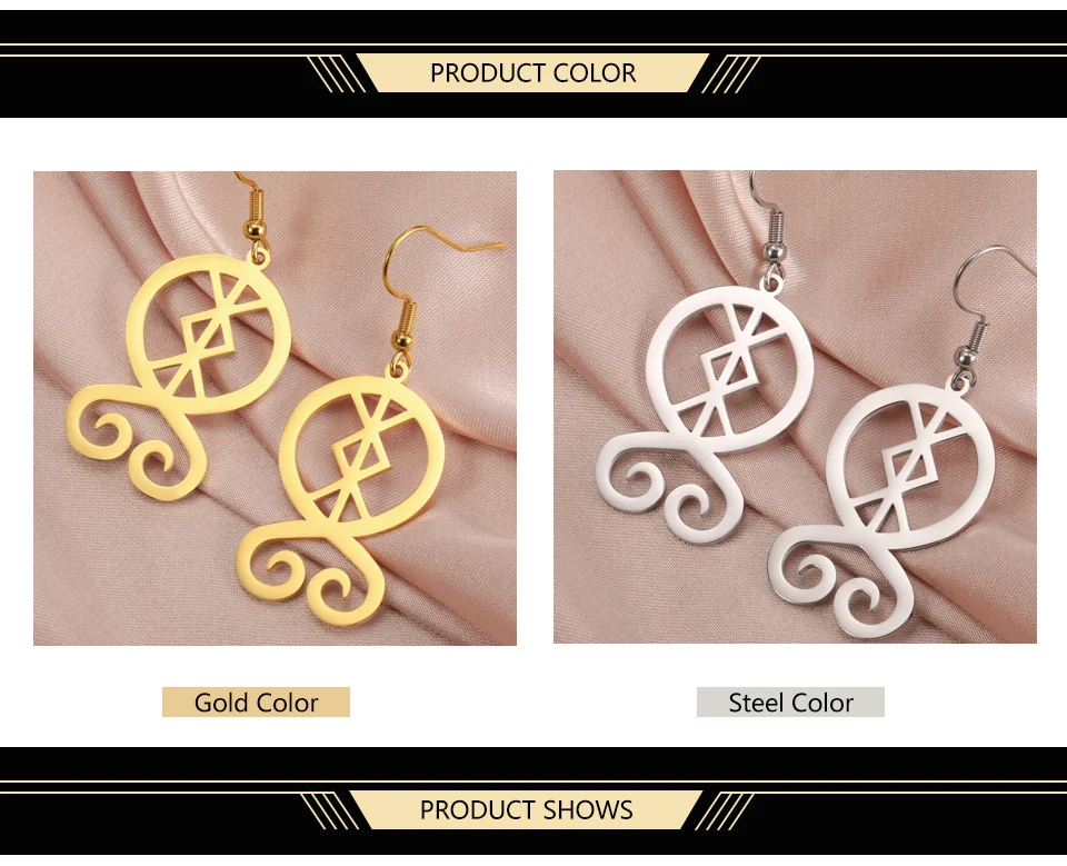 Dawapara troll kors troll cross baumeln ohrringe skandi navis che schutz runen nordisches amulett edelstahl schmuck – Detail 3