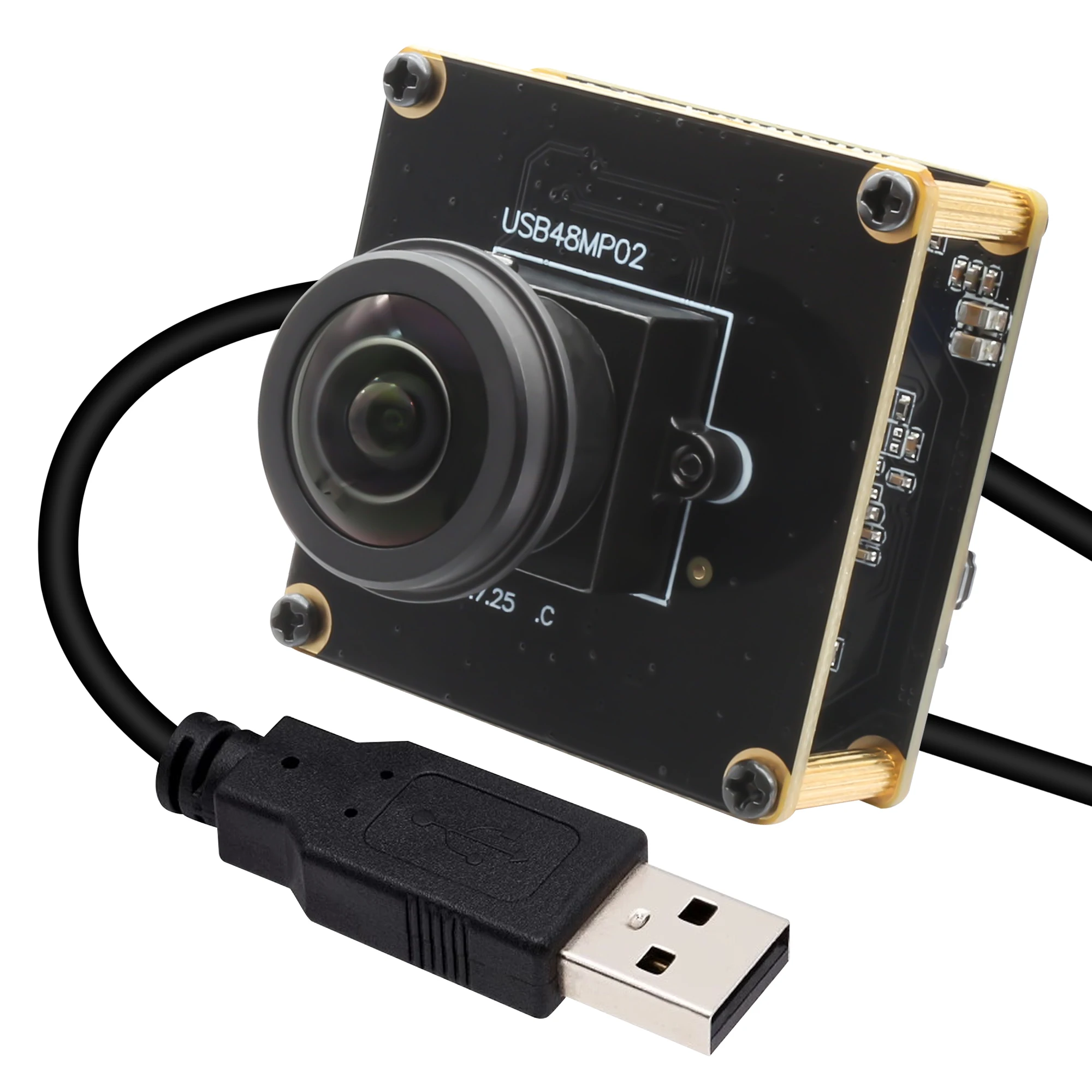 ELP Ȩ ͸ ̴ ī޶ , 48MP USB  , 180   IMX586 HD 8000x6000 ķ, ǰ
