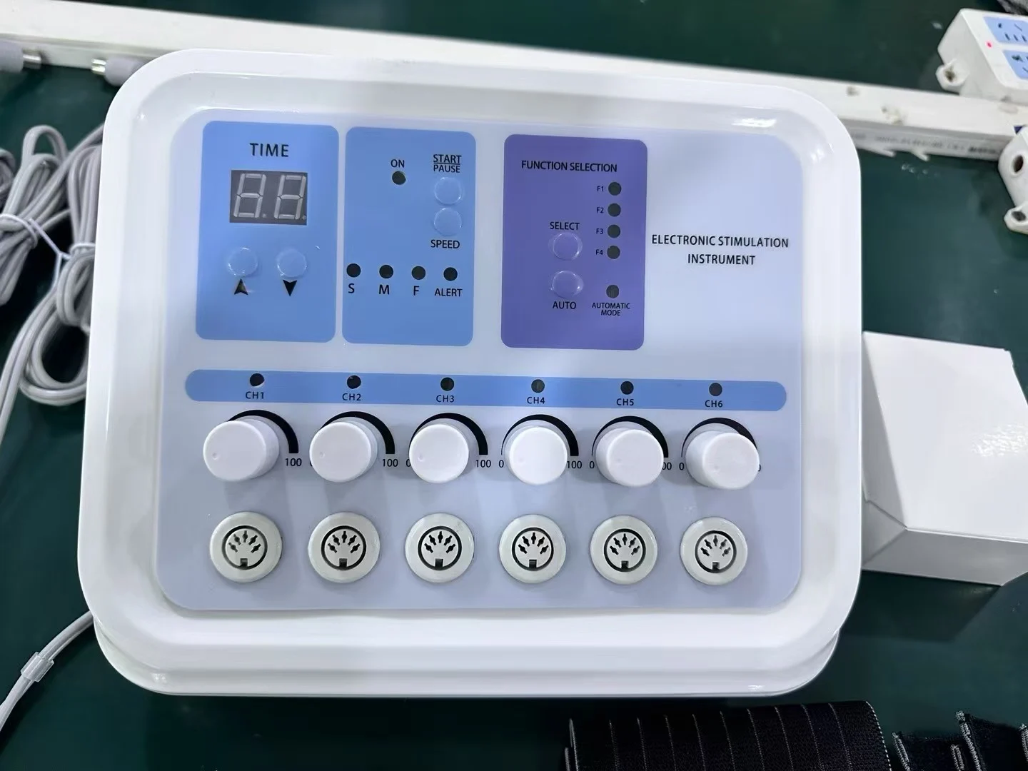Microcurrent EMS Electric Muscle Stimulator Body Massager Weight Loss Electro Myostimulation Machine