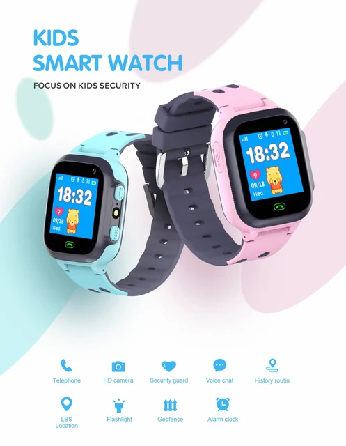 Comprar Reloj inteligente Q15 para niños, tarjeta SIM 2G, LBS, ubicación  SOS, linterna, cámara, llamada de vuelta, reloj inteligente, juego de  matemáticas, reloj para niños